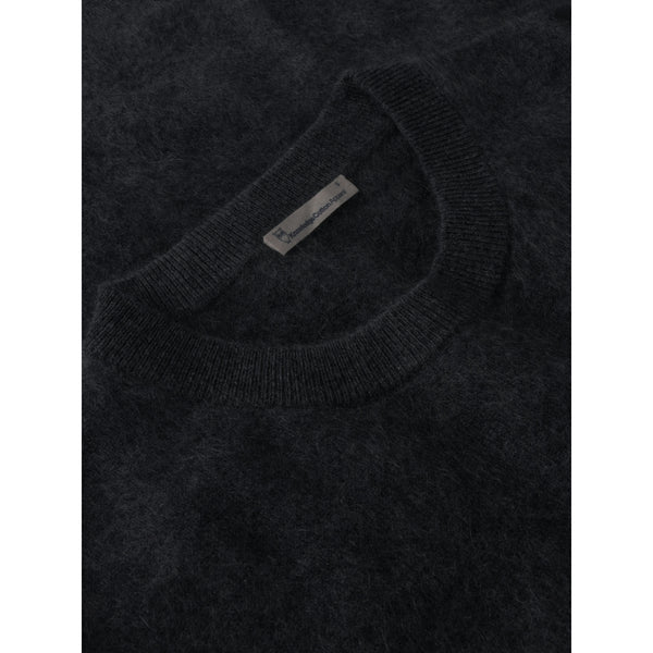 Kaschmir-Rundhalsstrick RWS - Black Jet
