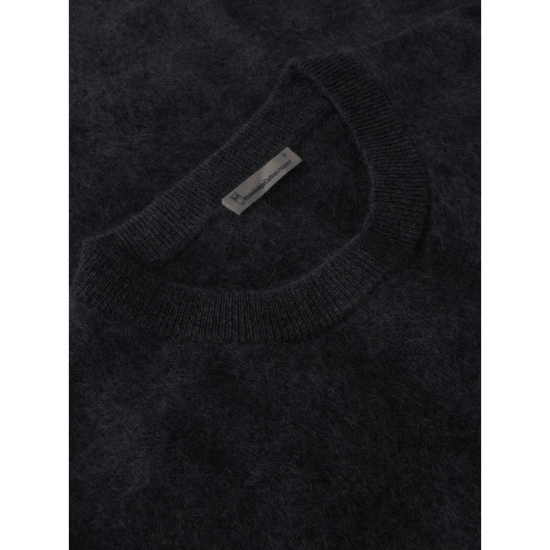 Kaschmir-Rundhalsstrick RWS - Black Jet