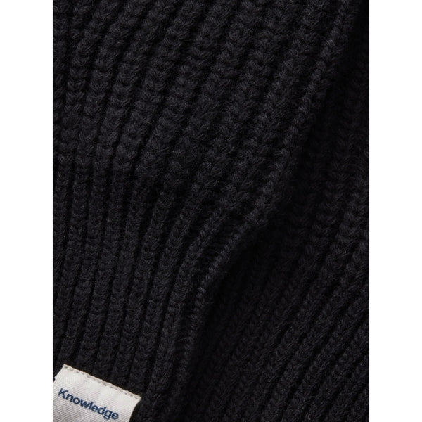 Lammwoll-Lackstrickhandschuhe RWS - Black Jet