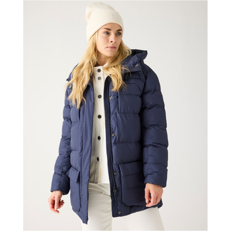 Recycelte Pufferjacke GRS - Night Sky