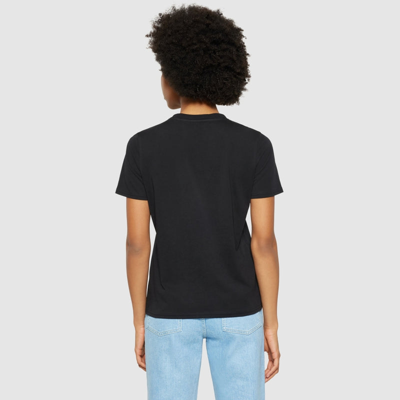 Basic T-Shirt aus Pima-Baumwolle – GOTS/Vegan – Black Jet