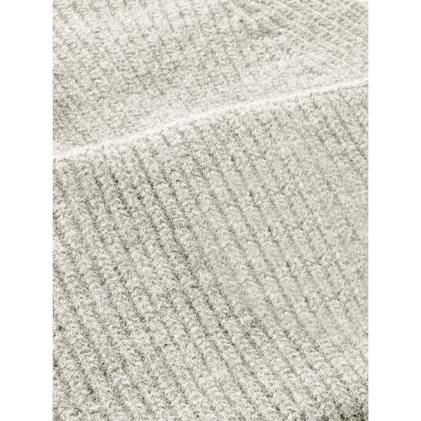 Cashmere Rib Beanie RWS - Egret