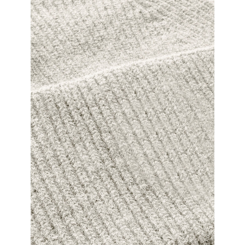 Cashmere Rib Beanie RWS - Egret