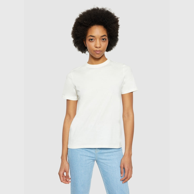 Basic-T-Shirt aus Pima-Baumwolle – GOTS/Vegan – Egret