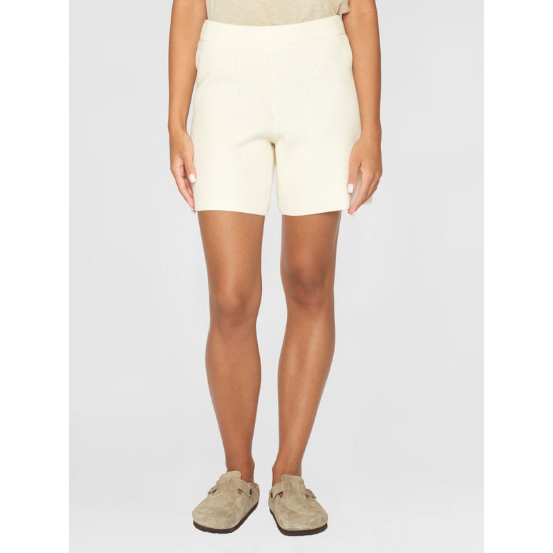 GALE mittelhohe Baumwoll-Shorts – GOTS/Vegan – Egret