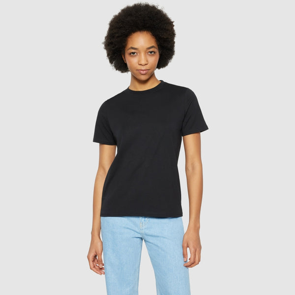 Basic T-Shirt aus Pima-Baumwolle – GOTS/Vegan – Black Jet