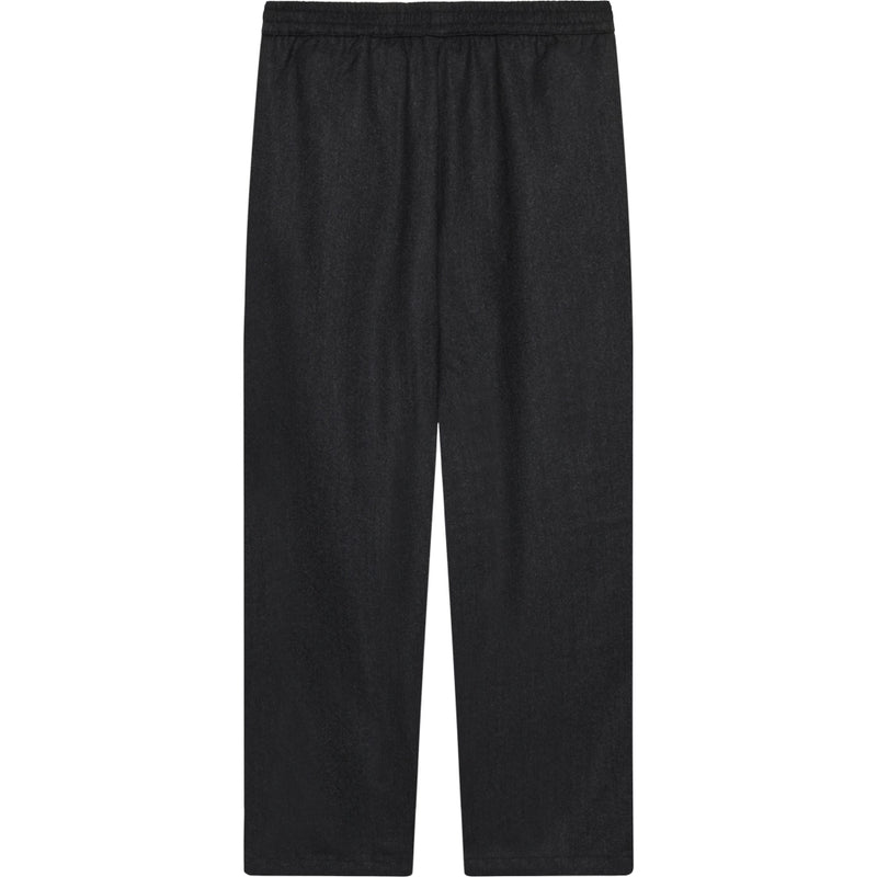 Weite Wollhose Posey - Dunkelgrau Melange