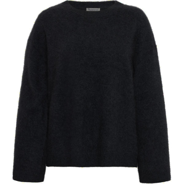 Kaschmir-Rundhalsstrick RWS - Black Jet