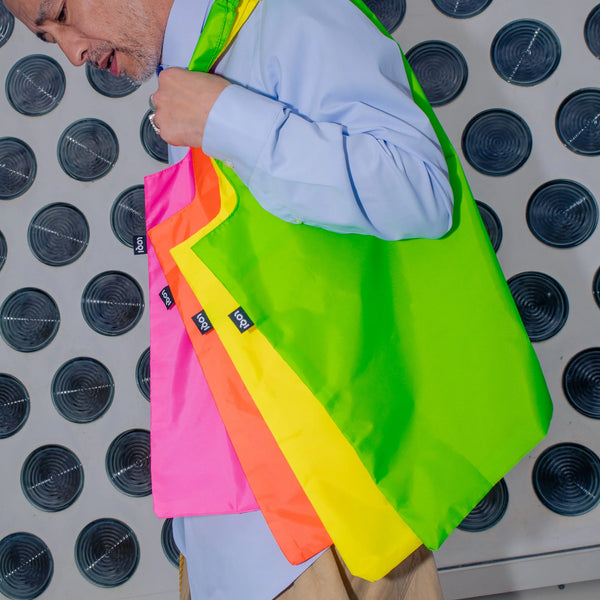 NEON GRÜN - Recycling-Tasche