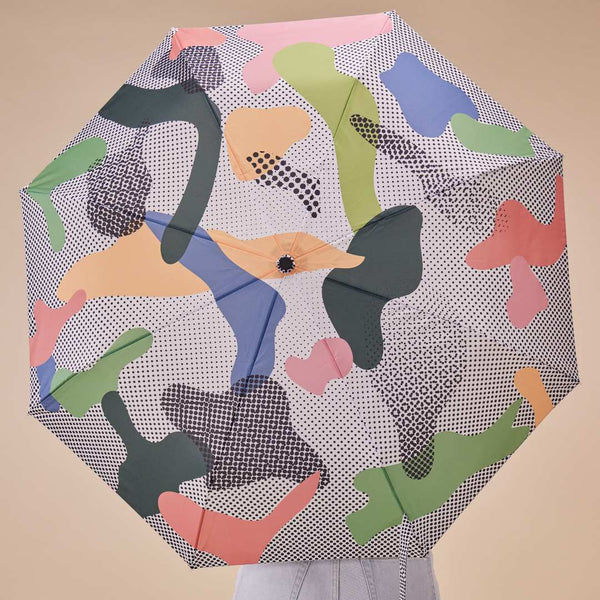 Dots  - Umweltfreundlicher Entenkopf-Regenschirm