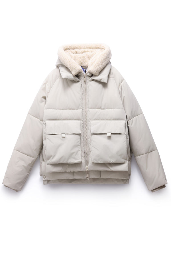 CHICAGO PUFFER JACKE - DARK SAND