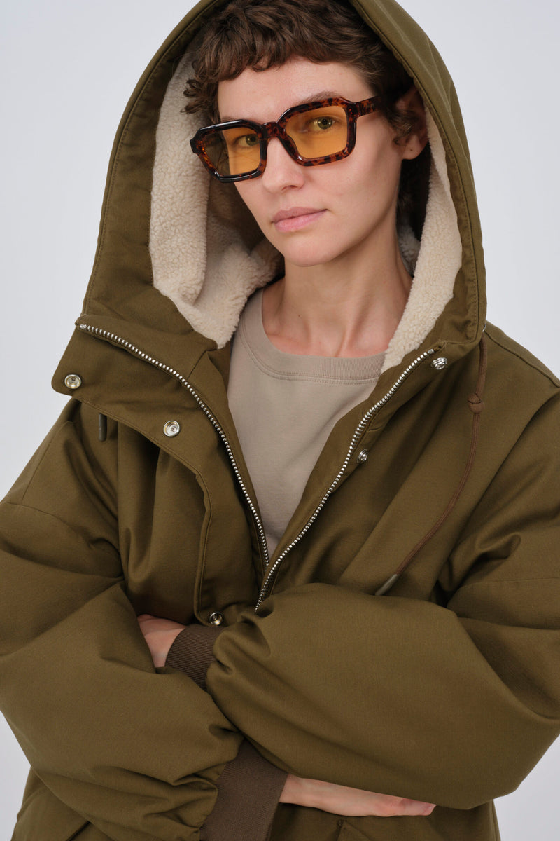 KIMI PARKA- OLIVE