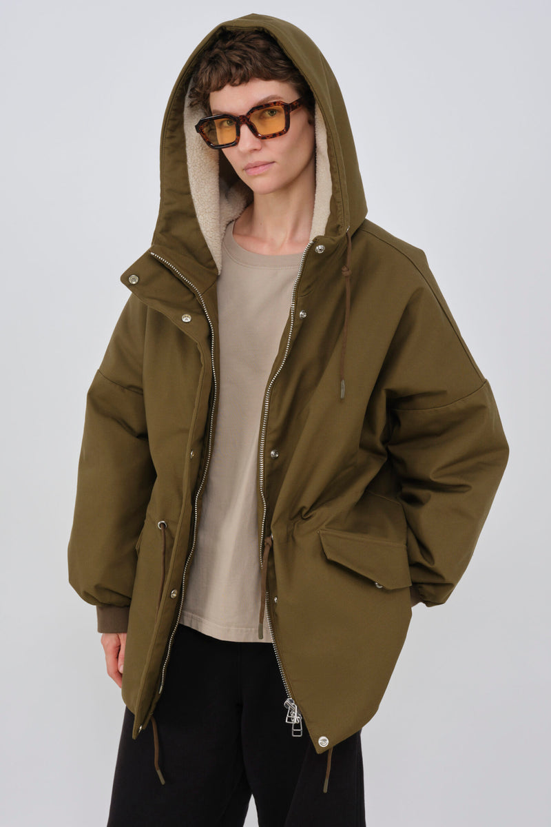 KIMI PARKA- OLIVE