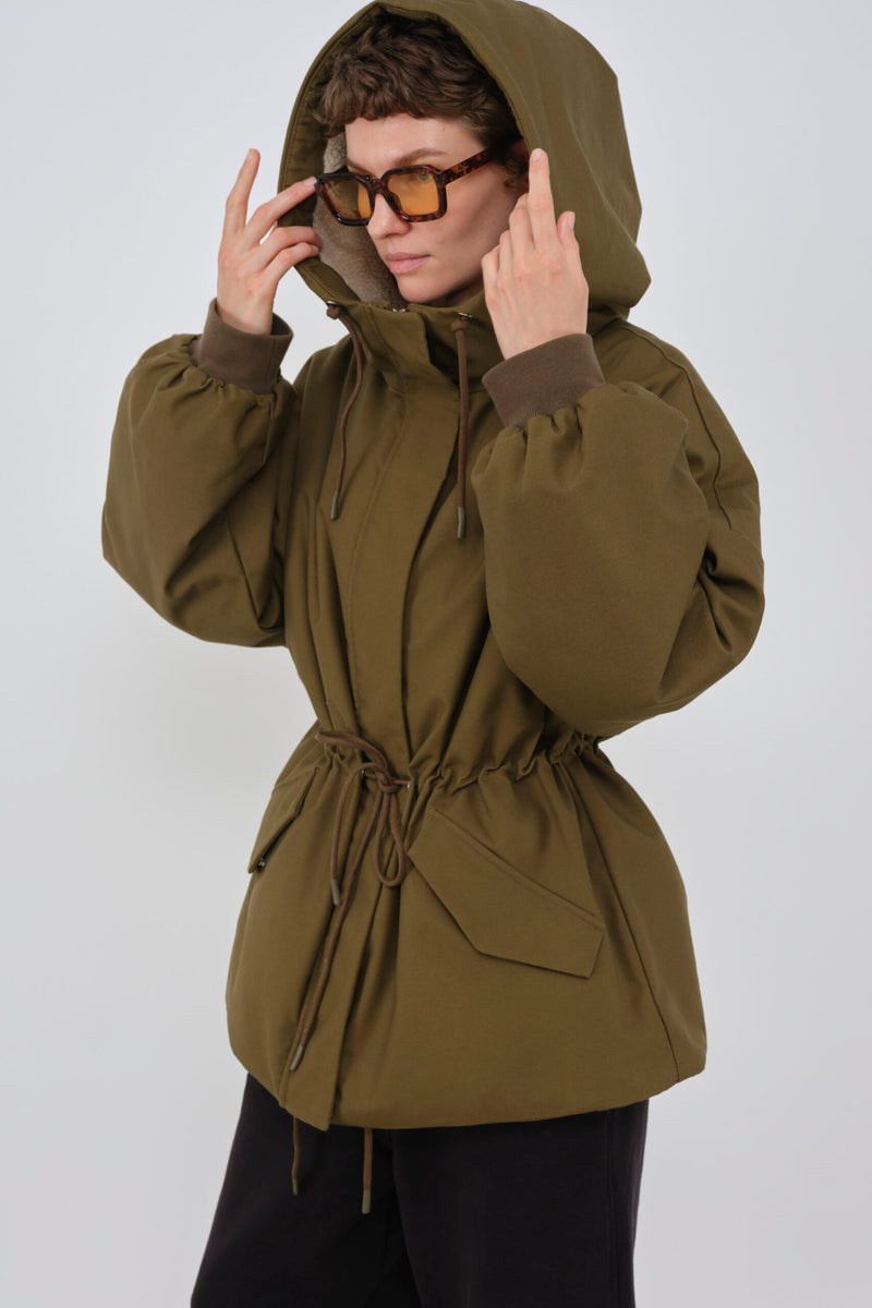 KIMI PARKA- OLIVE