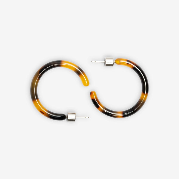 Ohrringe - Loop Dark Cheetah