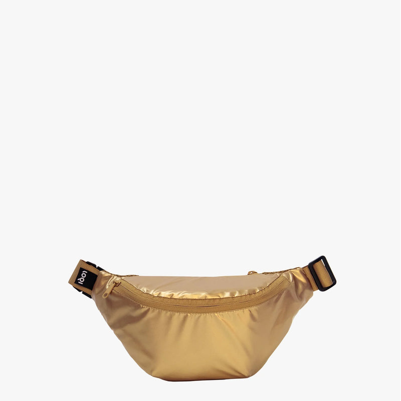 METALLIC Goldene Gürteltasche