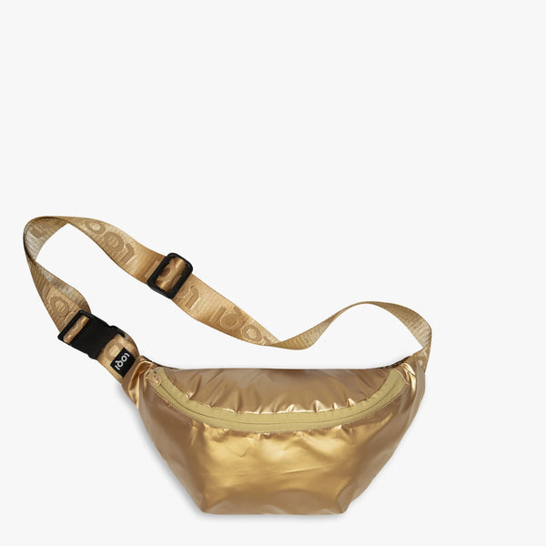 METALLIC Goldene Gürteltasche