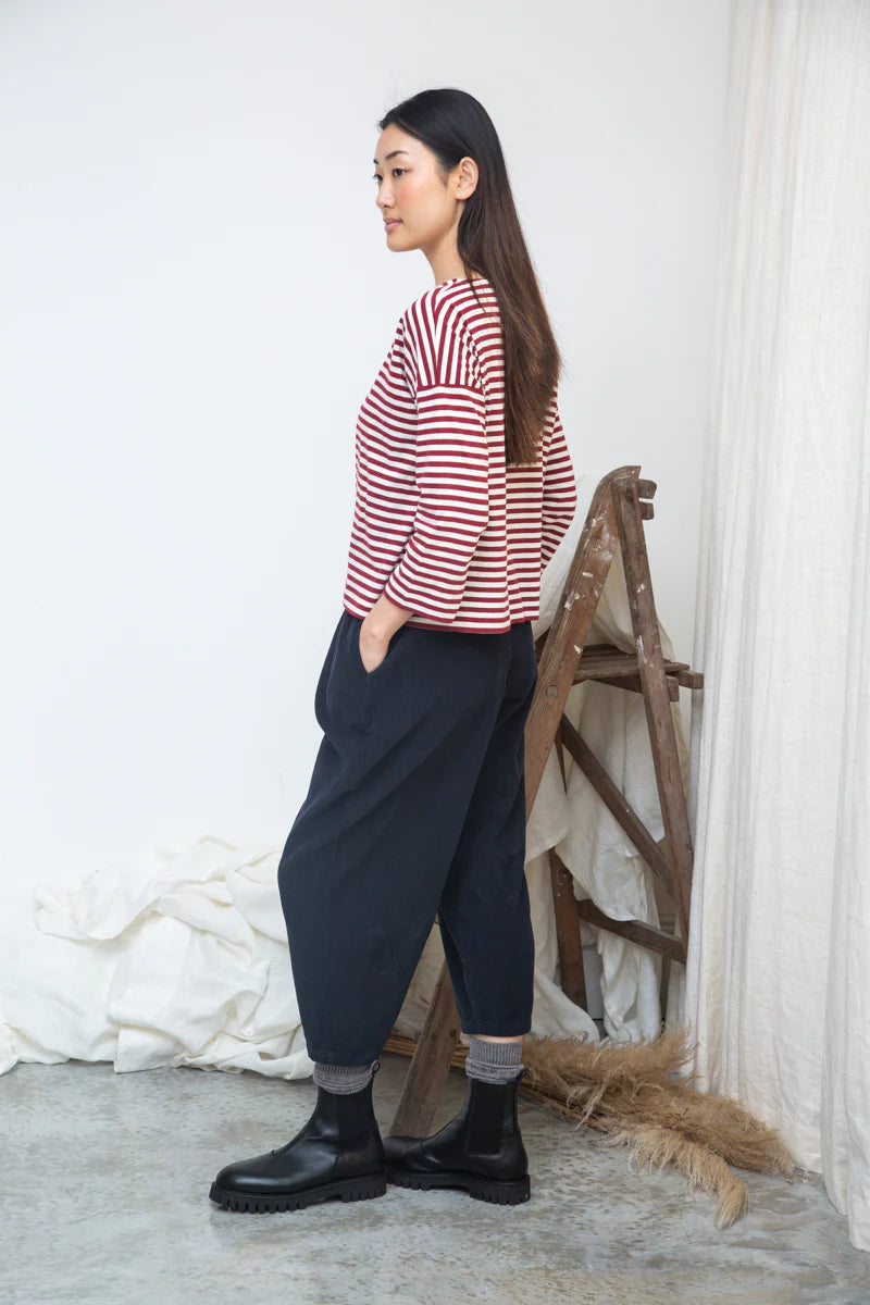 Cedar Cordhose aus Bio-Baumwolle - Night Sky Navy