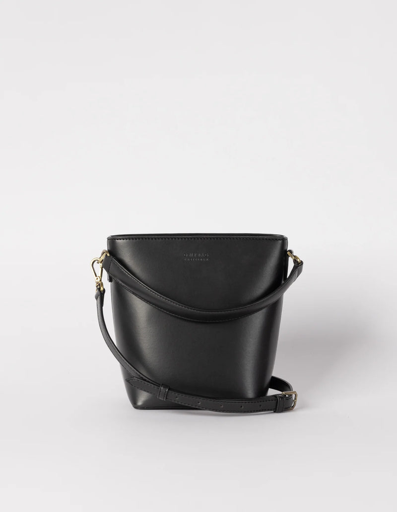 Bobbi Bucket Bag Midi - Schwarz - Vegan Uppeal™