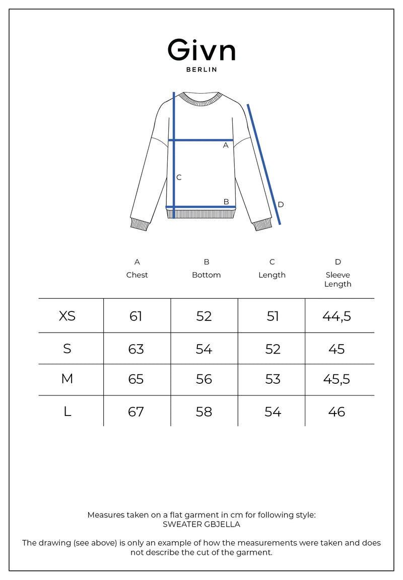 Cropped Strickpullover JELLA aus recyceltem Wollgemisch - Beige