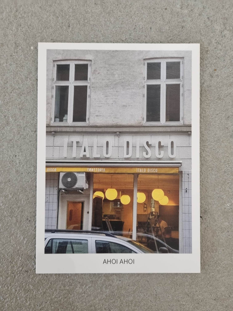 Postkarte - Italo Disco