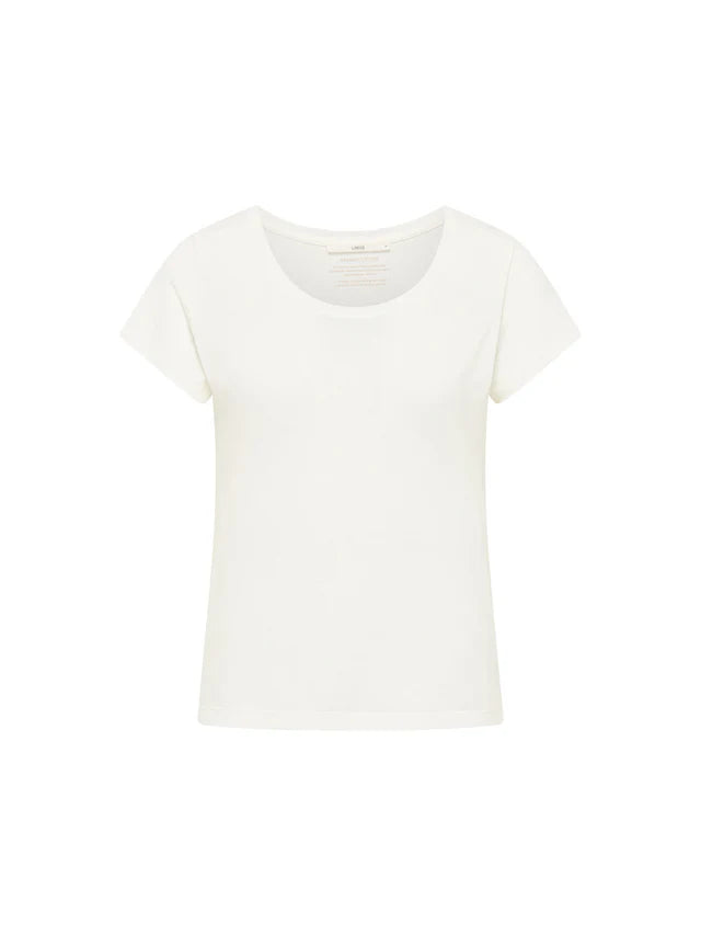 Kurzarmshirt aus Bio-Baumwolle - Off White