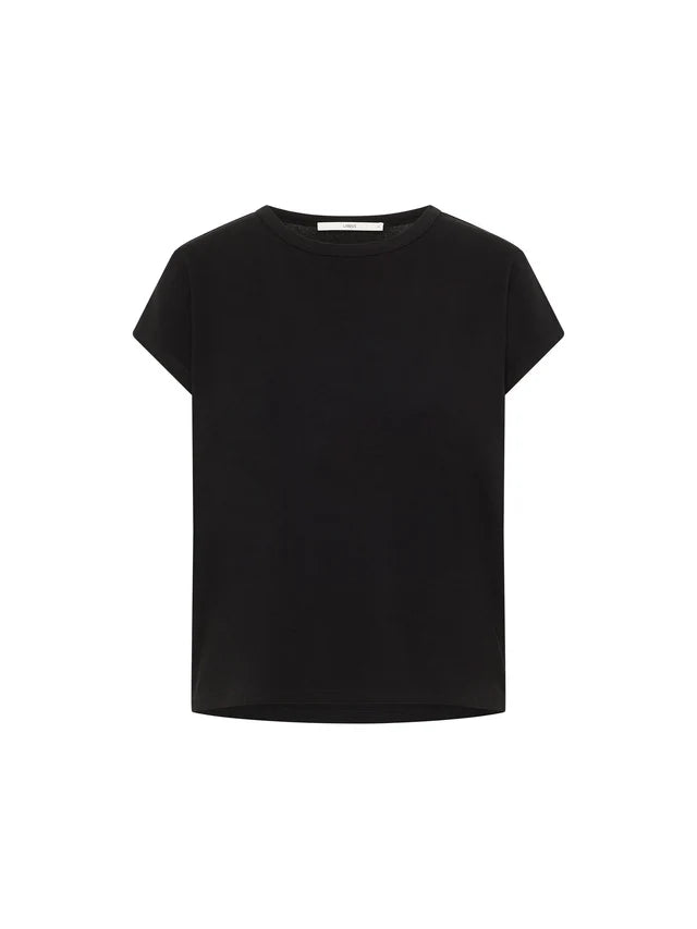 KURZARMSHIRT (GOTS) - Schwarz