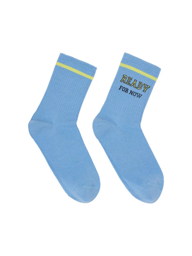 STATEMENT SOCKEN (GOTS) - Skyway & Lime