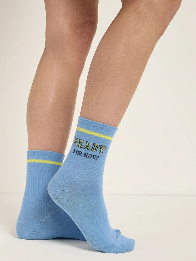 STATEMENT SOCKEN (GOTS) - Skyway & Lime