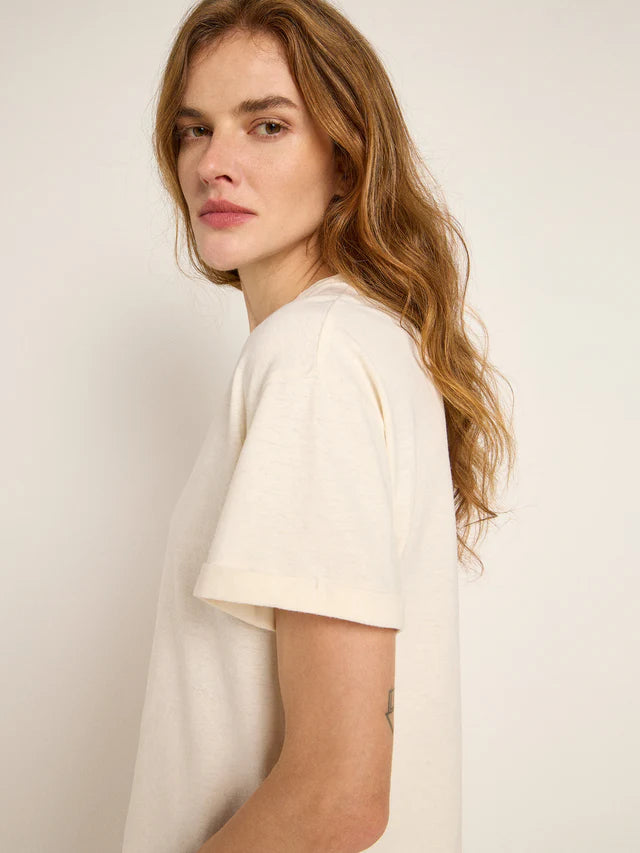 KURZARMSHIRT (OCS) - Natural Undyed