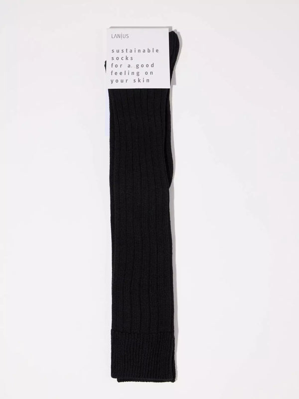 Kniestrümpfe (GOTS) - Black