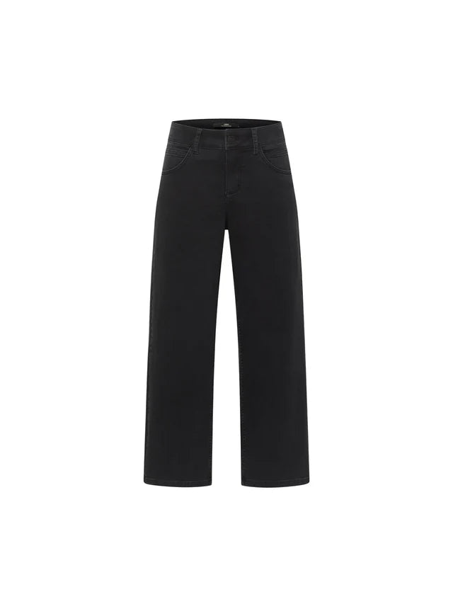 CROPPED JEANS (OCS) - Schwarz