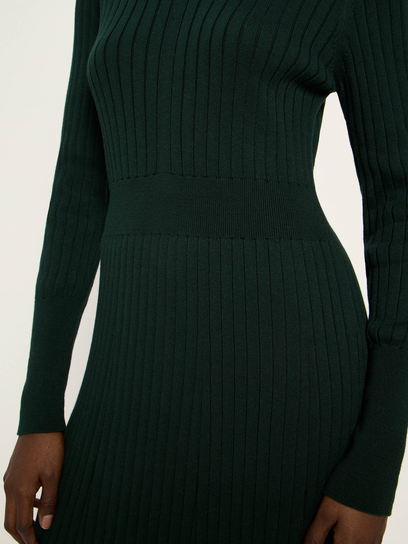 STRICKKLEID (GOTS) - Forest