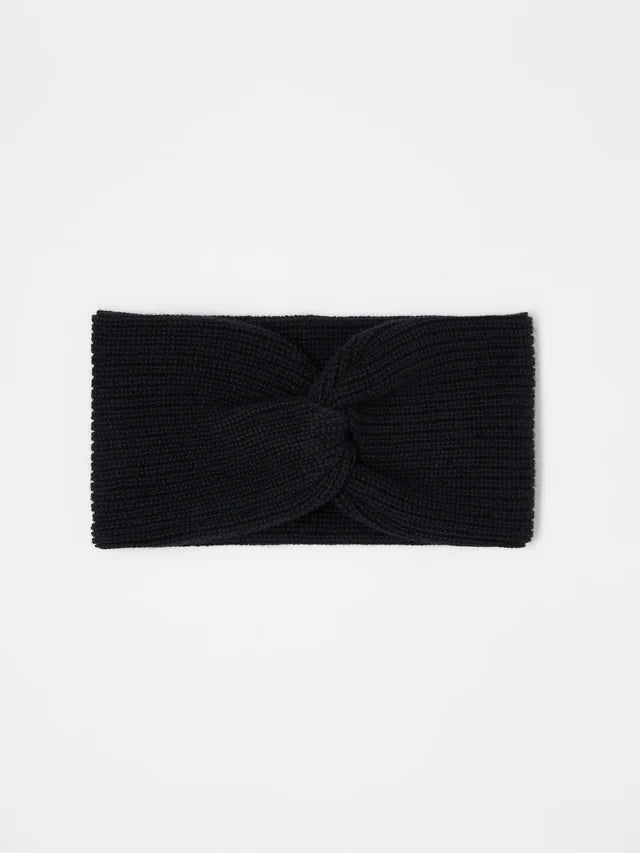 STIRNBAND (GOTS) - Black