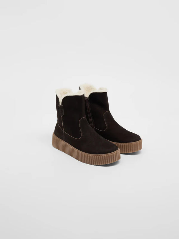 FELLBOOT - Dunkelbraun