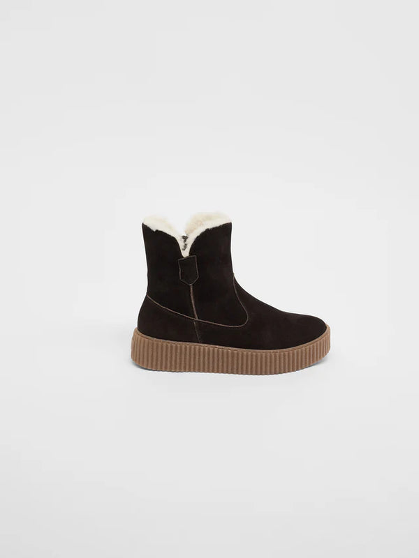 FELLBOOT - Dunkelbraun