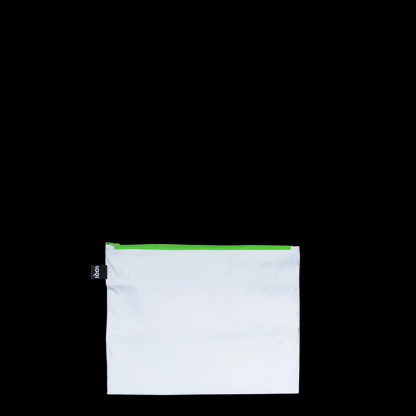 REFLEKTIEREND Neon- - Reissverschlusstaschen - 3er-Set
