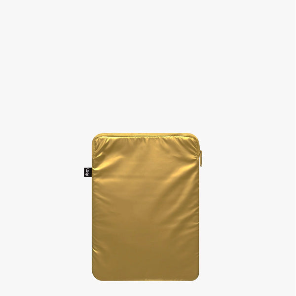 METALLIC Goldige Laptoptasche