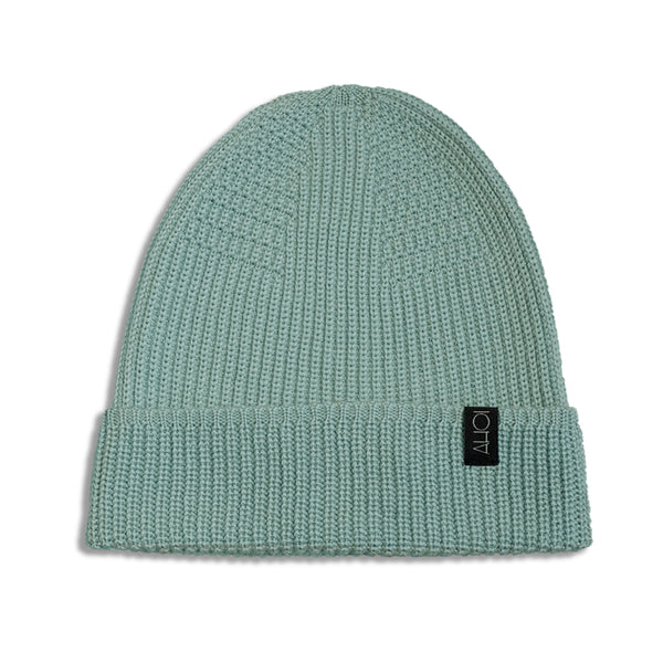 AHOI AHOI BEANIE - Pastellblaugrün