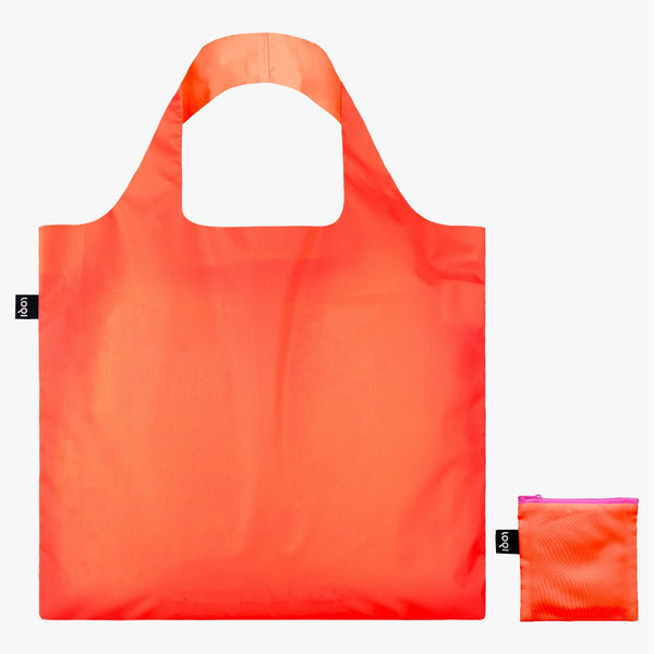 NEON DUNKEL ORANGE - Recycling-Tasche