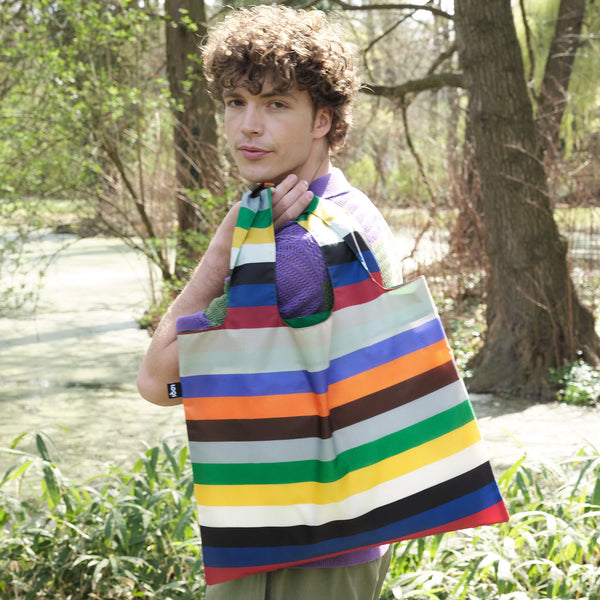 POUL GERNES - Lottery Stripes - recycelte Tasche
