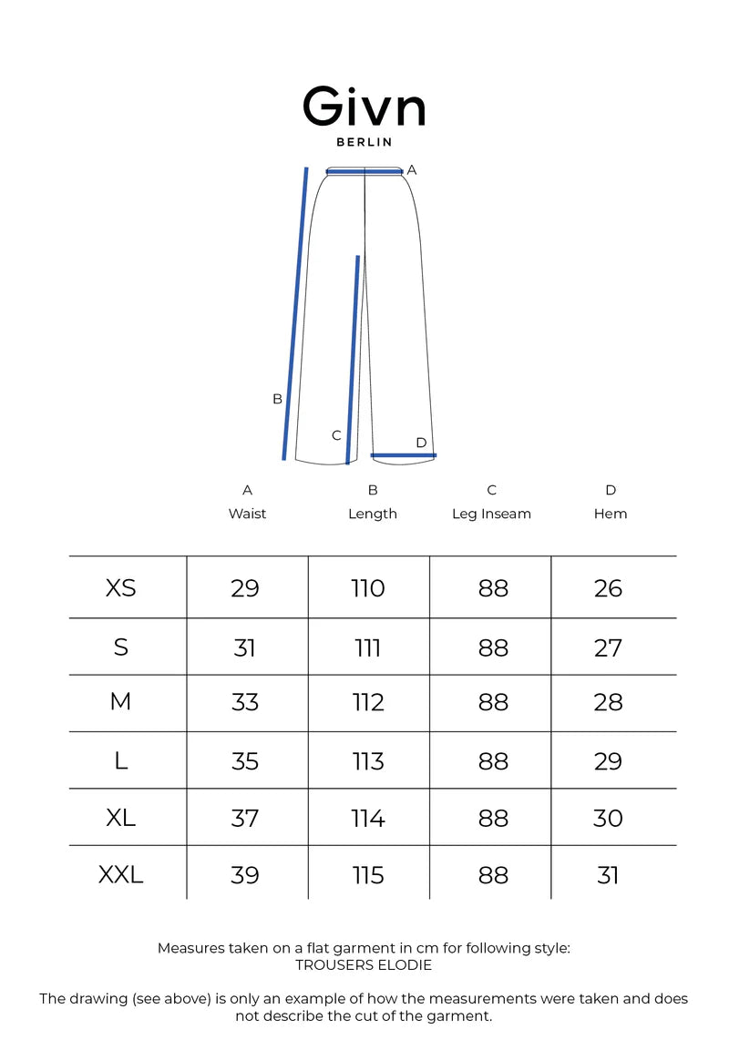 Elodie Hose - Dusty Blue