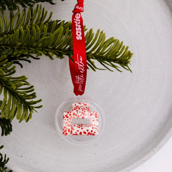 Haarklammer - 1. Christmas - Lib Cherry Dott