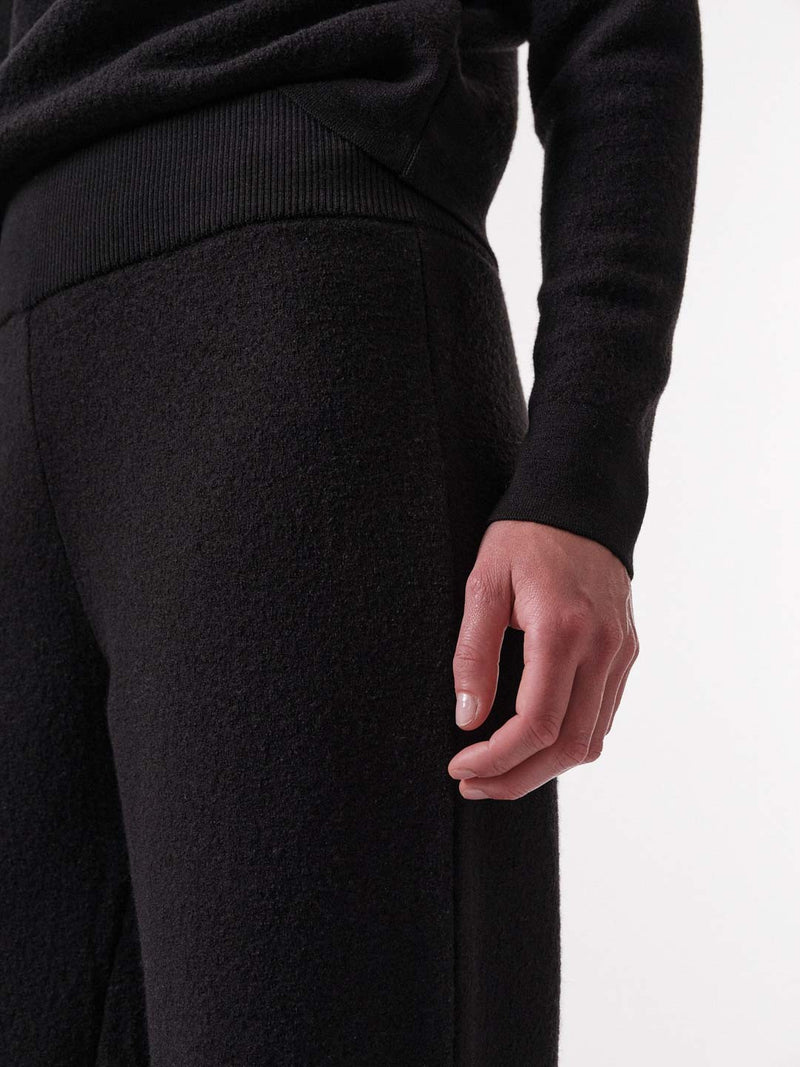 Strickhose GOTS - Schwarz